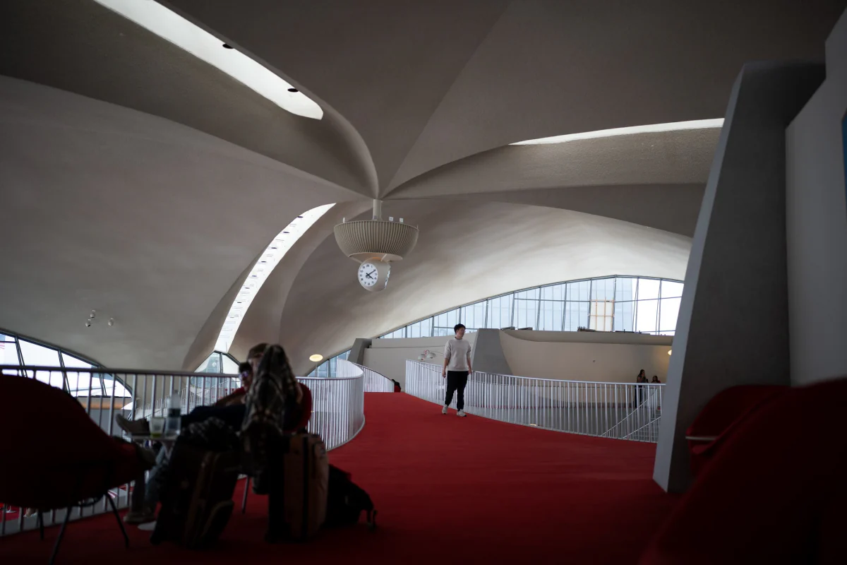 TWA terminal lounge